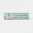 Search for funny sayings name plates Modern