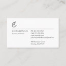 Recherche de commerçant cartes visite Logo