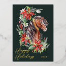 Search for equestrian holiday cards Horse