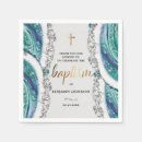 Search for blue and silver napkins Religious