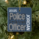 Search for officer ornaments Police