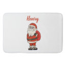 Search for santa claus bath mats Funny