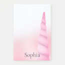 Search for unicorn post it notes Pink