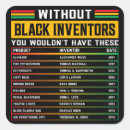 Search for inventors stickers Black