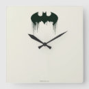 Recherche de autocollants horloges Logo batman