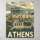 Search for vintage greek travel posters Illustration