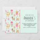 Search for giraffe pattern invitations Lion
