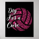 Search for pink volleyball posters Awareness