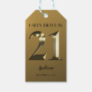 Search for metal gift tags Golden