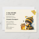 Search for golden bee invitations Cute