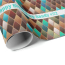 Search for brown santa wrapping paper Cute