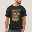 Search for funny curling quotes tshirts Player