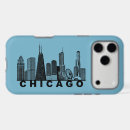 Recherche de horizon de chicago iphone coques Paysage urbain