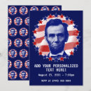 Recherche de abraham lincoln invitations États unis