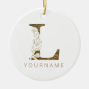 Search for monogram l ornaments For her