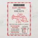 Recherche de crab baby shower invitations Fruits de mer