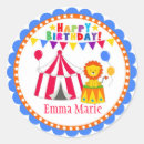 Search for circus lion stickers Party