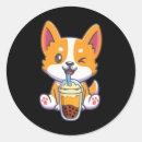 Search for kawaii dog stickers Boba