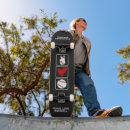 Search for baseballs skateboards Illustration