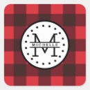 Search for red and black plaid stickers Chequered