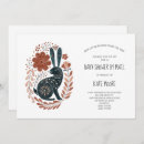 Recherche de rabbit baby shower invitations Illustration