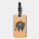 Search for yellowstone national park luggage tags Bison