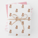 Search for pink teddy bear wrapping paper Bow