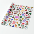 Search for santa clause wrapping paper Snowman