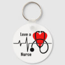 Search for nurse design keychains Stethoscope