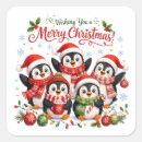 Search for kawaii penguin stickers Winter