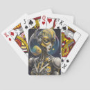 Search for robot playing cards Cyborg