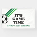 Search for soccer banners Birthday