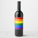 Search for gay pride wine labels Rainbow flag