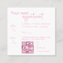 Search for hairdresser appointment cards Makeup