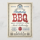Search for bbq 30th birthday invitations Rustic