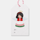 Search for christmas angel gift tags Red