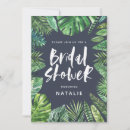 Search for palm leaf bridal shower invitations Elegant