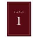 Search for classic wedding table cards Minimalist