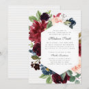 Search for navy confirmation invitations Floral