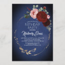 Search for special birthday invitations Gold