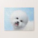Recherche de frise de bichon puzzles Portrait