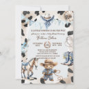 Recherche de western baby shower invitations Peau de vache