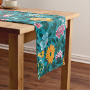Search for pink floral table runners Green