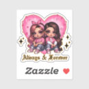 Recherche de amitié pour toujours autocollants Amour