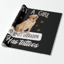 Search for dog lover wrapping paper Labrador