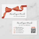 Search for orange business cards Pretty