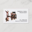 Recherche de machines agricoles cartes visite Agriculture