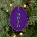 Search for purple oval ornaments Magic