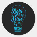 Search for light it up blue stickers Autism spectrum disorder