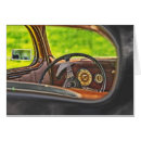 Search for car interior postcards Steering wheel